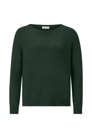 Rich & Royal - Cozy Crew neck recycled midnight jade - Gr. - XS
