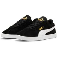 PUMA CLUB II JR Sneaker aus Leder, mit Schnürung, mit leicht profilierter Gummilaufsohle
