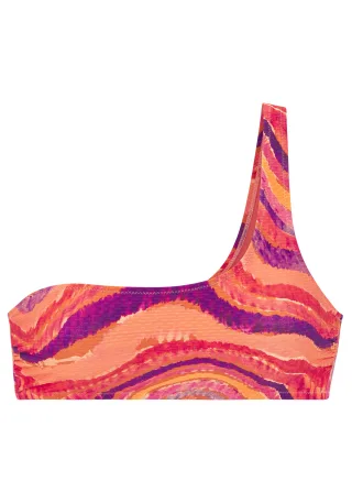 LASCANA - Bruno Banani LM Bustier-Top OS red-plum - Gr. - 40A