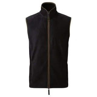 Premier - "Artisan" Weste für Herren (Schwarz/Braun)