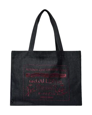 mos mosh gallery - MMGGallery Circle Denim Tote Bag indigo blue - Gr. - OS