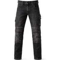 Engelbert Strauss Workerjeans e.s. Cargo Jeans – robuste Arbeitsjeans mit Flexbund, Knieverstärkung