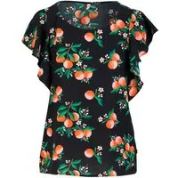 Blutsgeschwister Kurzarmbluse Sommer Top Lovebirds Wings - Bluse Damen - Blusentop - Kurzarmbluse