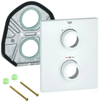 Grohe Rosette 47829 moon white , 47829LS0 47829LS0