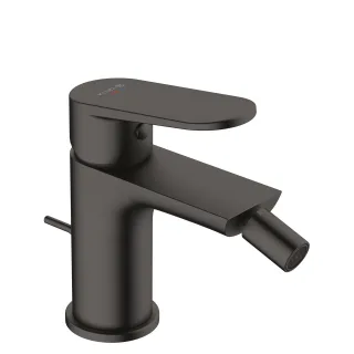 KLUDI-X1 Bidet-Einhandmischer DN15, mit Ablaufgarnitur mattschwarz 322163975