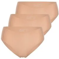 sloggi Hipster 3er Pack ZERO Feel 2.0 (Spar-Set, 3-St) Hipster - Nahtlos - Nahtlose Verarbeitung für einen unsichtbaren Look