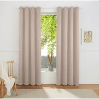 OTTO home Vorhang SOLA (2 St), Ösen, verdunkelnd, Polyester, blickdicht, Ösen-Aufhängung, wärmeabweisend, 1er oder 2er Set