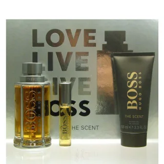 Hugo Boss The Scent Set - EDT 100 ml + EDT 10 ml + SG 100 ml