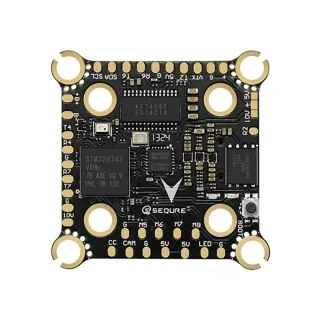 30.5x30.5mm SEQURE H743 MPU6000 Flight Controller 4-8S 5V 10V Dual BEC Output Support Analog DJI O3 HD for DIY X8 Photog