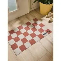 benuta Fußmatte Checker, rechteckig, Höhe: 5 mm, Kunstfaser, Berber, Ethno-Style, Wohnzimmer