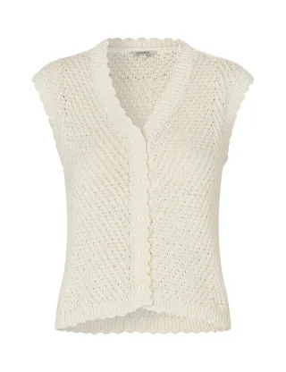 mbym - Strickweste- Maisa-M beige - Gr. - M