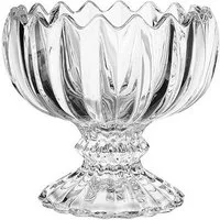 Almina Schale La Fiore Corta Glasschalen mit Fuß 150 ml - 6-teiliges Set, Glas, (Packung, 6-tlg), Dessert- & Eisschale