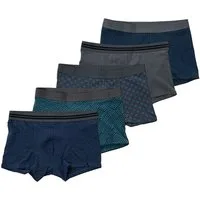 UP2FASHION Boxershorts Herren Boxershorts 5er-Set, Klassische Retropants aus 95% Baumwolle (5er-Pack) Bequeme & Moderne Unterwäsche für Männer