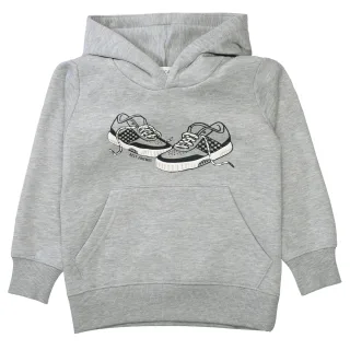 STACCATO - Kn.-Hoodie, oversized grey mel - Gr. - 110