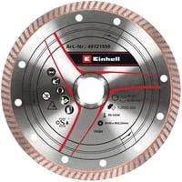 Diamant-Trennscheibe dünn, Ø 150 x 1,6mm für Akku-Winkelschleifer mit M14-Bohrung