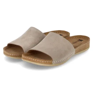 Kaerlek Pantoletten - Gr. 38 - Beige - Rauleder