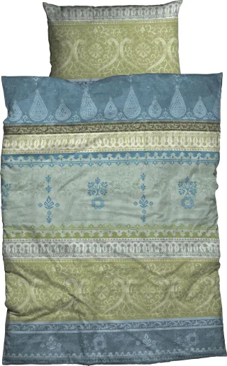 CASATEX Bettwäsche "Indi" 2 Stk. romantisch, orientalisch, weich und gemütlich