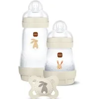 MAM Babyflasche Easy-Start Starter Set S, Kleines Geschenkset Baby 3.tlg - ideal zur Geburt