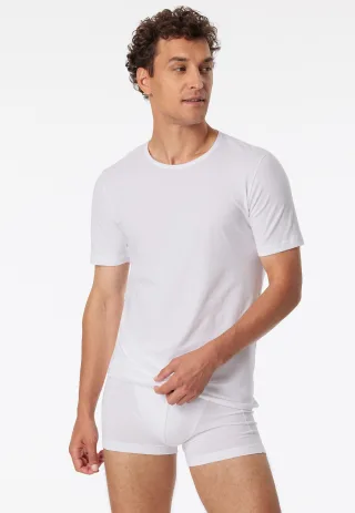 SCHIESSER - 2PACK T-shirt weiss - Gr. - 8