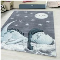 Ayyildiz Teppiche Kinderteppich Bambi 840, rechteckig, Höhe: 11 mm, auch in rund, Drachen Motiv, Kurzflor
