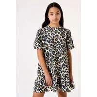Garcia Sommerkleid mit Leo-Print