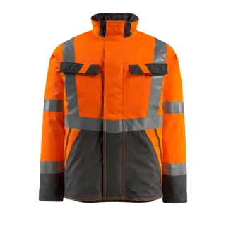MASCOT Penrith Winterjacke SAFE LIGHT Hi-vis Orange / Dunkelanthrazit 4XL - 15935-126-1418-4XL