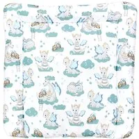TupTam Wickelauflage TupTam Baby Wickeltischauflage mit Baumwollbezug Gemustert