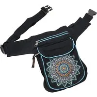 Guru-Shop Gürteltasche Stoff Sidebag & Hüfttasche Mandala, Goa..