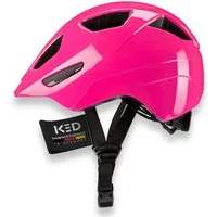 KED Fahrradhelm Dyno Kinderhelm, In-Mold Technologie, Verstellbarer Passform & Reflektoren