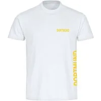 multifanshop T-Shirt Herren Dortmund - Brust & Seite - Männer