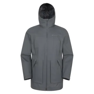 Mountain Warehouse - "Harbour" Jacke, wasserfest für Herren (Grau)