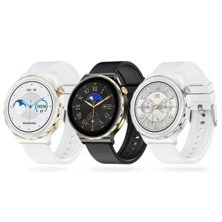 HW52 1.28inch HD Screen bluetooth Call ECG+PPG Non-invasive Blood Glucose Testing Heart Rate Blood Pressure Blood Oxygen