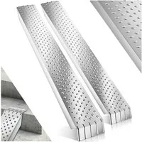 tectake Auffahrrampe Sven (Set, 2x Verladerampe), 2er Set