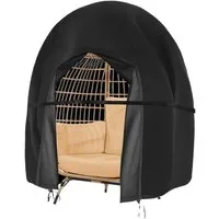 FELIXLEO Hängesessel 420D Oxford Hängekorb Schwingsessel Abdeckhauben Ei-Stuhlbezug Patio (1-St)