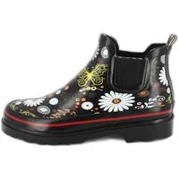 Beck Damen Chelsea Gummistiefel Daisy Gummistiefel (aus weichem Naturkautschuk) wasserdicht und modisch