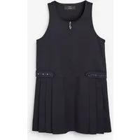 Next Latzkleid Schul-Latzkleid mit Stickerei und Reißverschluss (1-tlg)