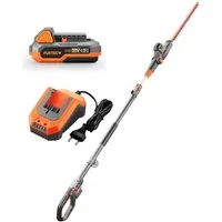 FUXTEC Akku-Heckenschere FX-E1HH20-SET, 2Ah-Akku, 25cm Scherenlänge, 20V, max. 15mm Schnittstärke