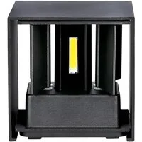 Diyarts LED Außen-Wandleuchte, mit Bridgelux Chip, LED fest integriert, Tageslichtweiß, Einstellbarer Abstrahlwinkel, IP65, modernes Design, In- und Outdoor
