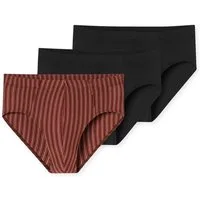 Schiesser Minislip 95/5 Essentials (3er Pack) mit hohem Beinausschnitt