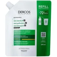 Vichy Haarpflege-Set DERCOS Nachfüllpackung gegen Schuppen für trockenes Haar 390 ml
