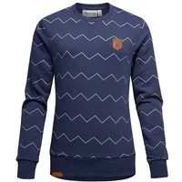 REPUBLIX Sweatshirt Keira Damen Kapuzenpullover Print Sweatjacke Pullover Hoodie