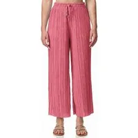 Worldclassca Stoffhose Worldclassca Stoffhose Plissierte Sommer Hose weitem Bein Faltenhose Neue Kollektion - Stilvolle und gemütliche Sommer Mode für Damen