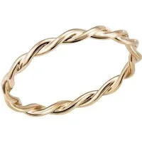 Firetti Fingerring Schmuck Geschenk Gold 585 Goldring Damenring gedreht
