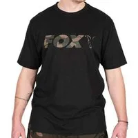 FOX International T-Shirt Fox Black / Camo Logo T-Shirt - Angelshirt