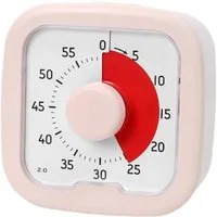 FELIXLEO Küchentimer Visueller Timer 60 Minuten Countdown Timer mit großem Bildschirm für
