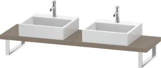 Duravit L-Cube Konsole Leinen Matt 800x480x45 mm - LC101C07575 LC101C07575
