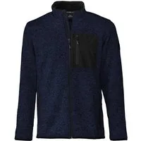 FORSBERG Strickjacke warme Strickjacke mit Brusttasche
