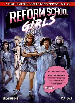 Reform School Girls - Mediabook - Cover C - 2-Disc Limited Collector's Edition Nr. 45 - Limitiert auf 333 Stück (+ DVD) [Blu-ray]
