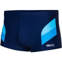 Aqua Speed Badehose Aron Große Größen Swim Boxer Schwarz Grau Rot XXXL (Komfortable Trunks für stabile Wasserlage im Training) Sitzt sicher ohne Einschneiden bei hoher Belastung