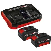 Einhell »PXC-Starter-Kit« Akku Starter-Set (2 St), 18 V, 4 Ah, inkl. Ladegerät